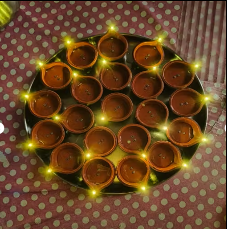 WATER LED SENSOR DIYA PACK OF 24 PCS